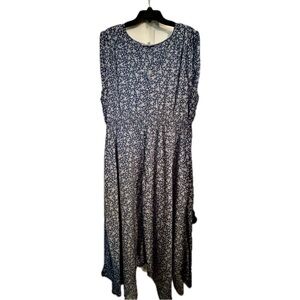 NWT Baltic Born Robyn Maxi Dress | French Blue Floral XXL
